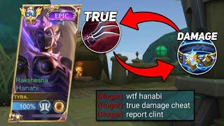 100 UNDERRATED HANABI TRUE DAMAGE BUILD 2023🔥  BUILD HANABI TERSAKIT 2023 must try [upl. by Eireva]