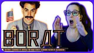 BORAT First Time Watching MOVIE REACTION [upl. by Jenna419]