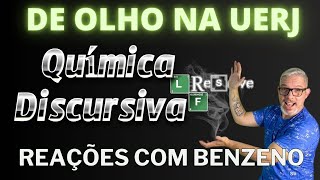 Aula de Reações orgânicas com Benzeno O mcloronitrobenzeno é utilizado como matériaprima para [upl. by Wenoa]