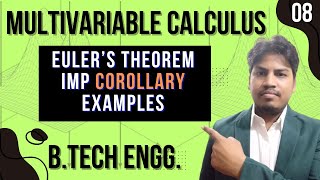 Corollary of Eulers Theorem  Proof  Examples  Complete Concept  Multivariable Calculus [upl. by Therese]