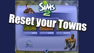 How to Reset the Sims 2 Without Reinstalling [upl. by Emory]