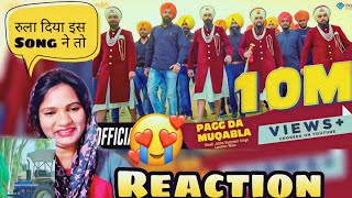 Pagg Da Muqabla  Reaction Video  Dhadi Jatha Gurpreet singh Landran Wale  Latest Punjabi song [upl. by Shari]