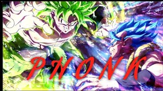 Gogeta Vs Broly AMV Full Fight PHONK [upl. by Asilak]