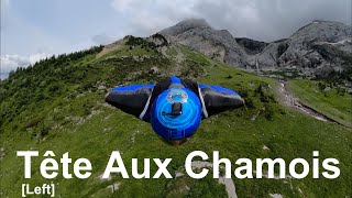 Wingsuit BASE Jump  Tete Aux Chamois [upl. by Haines]