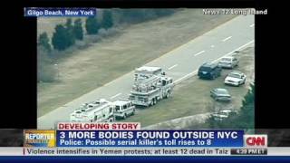 CNN More bodies found on New York beach [upl. by Ruder268]