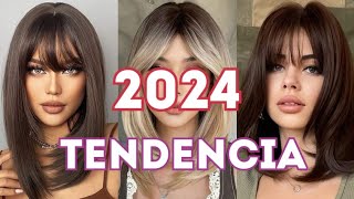 TENDENCIAS del CABELLO 2024 ✂️👌 CORTES y ESTILOS DE MUJERES [upl. by Ttezzil]