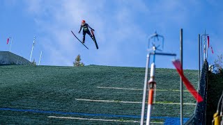 Deutsche Meisterschaften Skisprung und Deutschland Pokal Teamwettkampf [upl. by Eilagam]