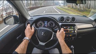 Suzuki Vitara  4K POV Test Drive 380 Joe Black [upl. by Kus]