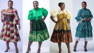 Ankara Fashion 2024 Trending African Wax Print Styles for Ladies [upl. by Ecydnarb]