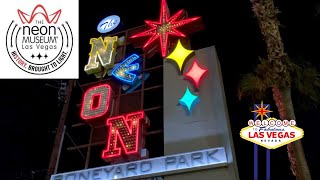 The Neon Museum Las Vegas October 2 2024 lasvegas neon lights [upl. by Burbank]