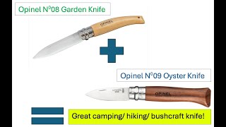 Opinel Garden  Oyster  great new knife DIY [upl. by Ambur]