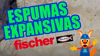 ESPUMA EXPANSIVA FISCHER  FAST BONDING FOAM  EXPO FERRETERA 2023 [upl. by Meagher]