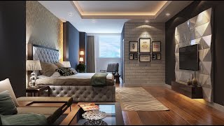 KEREN 100 INSPIRASI DESAIN KAMAR TIDUR MODERN  10 IDE DEKORASI KAMAR MINIMALIS YANG NYAMAN [upl. by Erapsag]