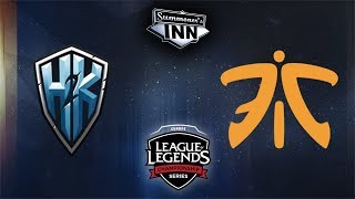 H2k vs FNC  EU LCS Spring Split 2018  W1D2 GER [upl. by Ivad]