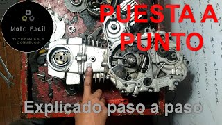 Puesta a punto 110cc Armado y secretos de la distribucion [upl. by Toor]