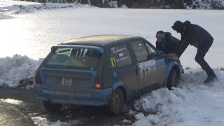 Rallye Hivernal Du Dévoluy 2023  Day 2  Crashs And Big Show [upl. by Atile]