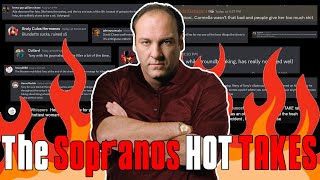 The Sopranos Responding to YOUR Hot Takes 🔥 [upl. by Adnaerb]