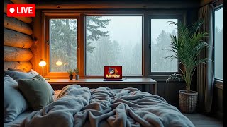 Rainy Day Perfect Ambiance for Relaxation and Sleep [upl. by Wolfram]