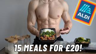 Simple High Protein Meal Prep on a Budget Breakfast Lunch amp Dinner under £20 [upl. by Routh]