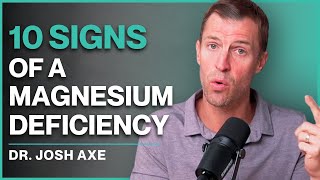 10 Signs You Have a Magnesium Deficiency How to Boost Magnesium Naturally [upl. by Siger]