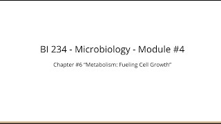 Microbiology Chapter 6 Part 2 [upl. by Barrington]