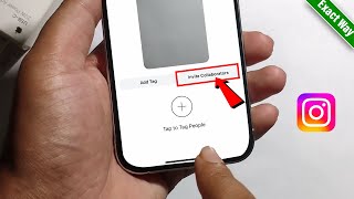 How to add Collaboration in Instagram after posting 2024 New Update [upl. by Uund]