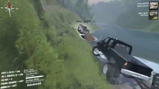 Spin Tires Tomcat and JeepGuy Ford F450 vs GMC 4500 at DEATH ROADS [upl. by Eustazio]