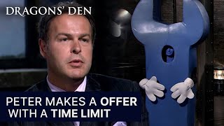 Peter Challenges Entrepreneurs To Make A Decision In 4 Minutes  Dragons Den [upl. by Zetniuq]