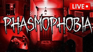 🔴 ALOOU VAMOS CAÇAR FANTASMAS Phasmophobia  LIVE [upl. by Llyrrad]