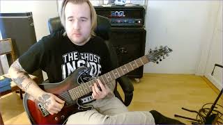 Motionless In White  Timebomb  Guitar Cover [upl. by Cissie]