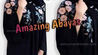 Simple Abaya Collections 2024Affordable pardhaDubai Abaya Models [upl. by Ralyt]