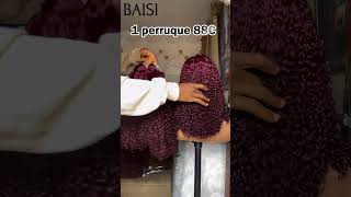 BAISILancement dun nouveau produitwigs perruque hairstyle hair naturalhair beautiful paris [upl. by Innus]