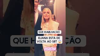 Eliane volta ao SBT memes tv sbt noticia [upl. by Christy]