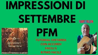 IMPRESSIONI DI SETTEMBRE PFM [upl. by Binnie]