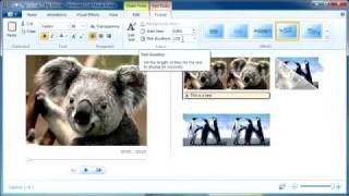 Windows Live Movie Maker Quick Tutorial [upl. by Wiencke]