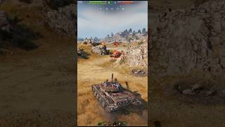 T62A vs TVP T 5051 World of Tanks wot shorts [upl. by Nnaeirual]