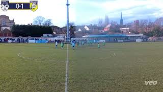 MATCH HIGHLIGHTS Ossett United 42 Frickley Athletic [upl. by Annovy582]