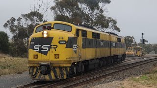 GM10 amp GM22 departing Callington LE to NSW [upl. by Eceerahs]