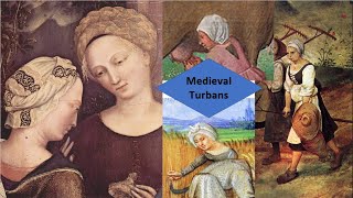 Quick amp Simple Medieval Head Coverings Part 2 the Turban or Kerchief [upl. by Yrral250]