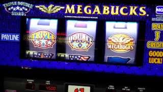 MEGABUCKS Jackpot Hit on second spin [upl. by Helmer]