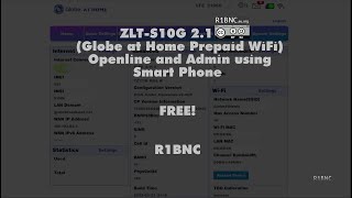 Easy ZLT S10G 2101 to 2113 FREE Openline and Admin Access using Mobile Phone [upl. by Stesha]