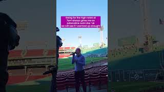 Singing the National Anthem at Fenway [upl. by Neerbas436]