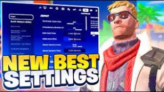 THE BEST FORTNITE SETTINGS IN 2024  Nike ticks  Fortnite montage [upl. by Anelac360]