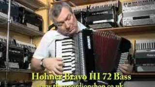 Hohner Bravo 72 bass accordion [upl. by Isidor]