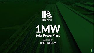 1 MW Solar Power Plant installed at Nishat Dairy Mills by DSG Energy [upl. by Maccarthy]