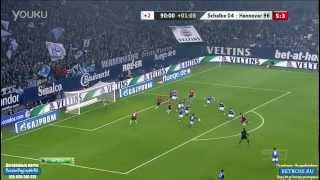 Mame Biram Diouf From Hannover 96 Bicycle Kick Goal From Outside the Box [upl. by Yerffoej]