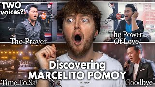 DISCOVERING MARCELITO POMOY The Prayer The Power of Love Time to Say Goodbye  Vocal Reaction [upl. by Erdda]