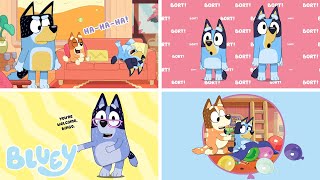 Bluey Book Reads Series 1 📚  1 HOUR of Bedtime Stories Read by Celebs  Bluey [upl. by Aizirk]