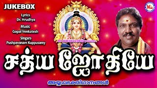 சத்ய ஜோதியே  Hindu Devotional Songs Tamil  Ayyappa Devotional Songs Tamil [upl. by Ahsinert]