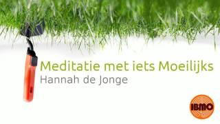 Meditatie Met Iets Moeilijks Mindfulness [upl. by Auehsoj]